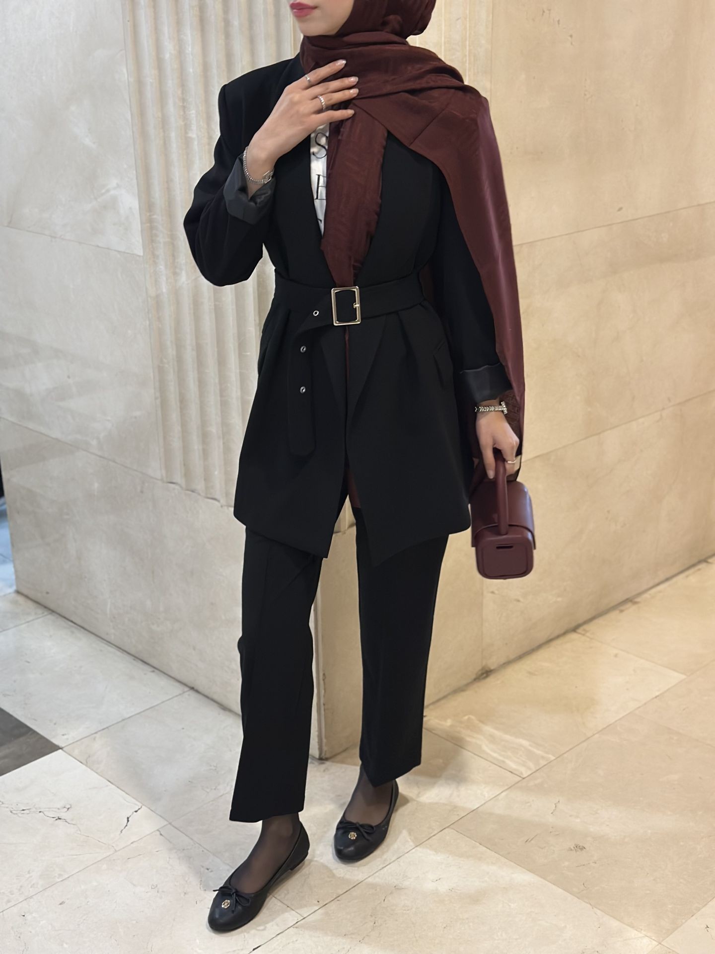 Class Ceket Pantolon İkili Set Siyah