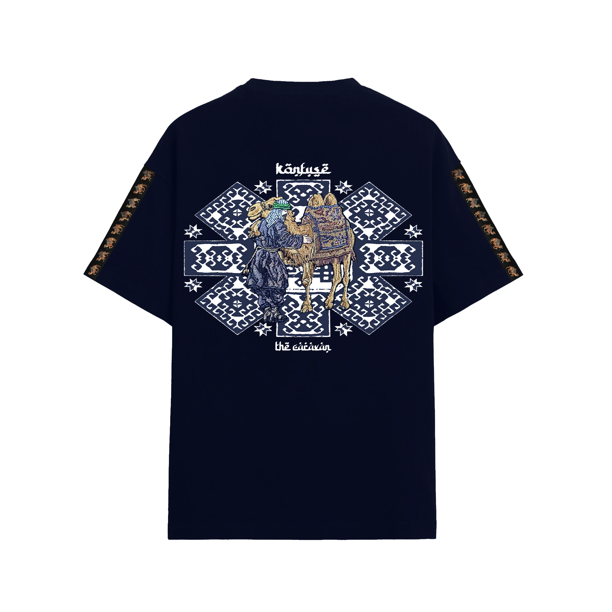 THE CARAVAN T-SHIRT LACIVERT