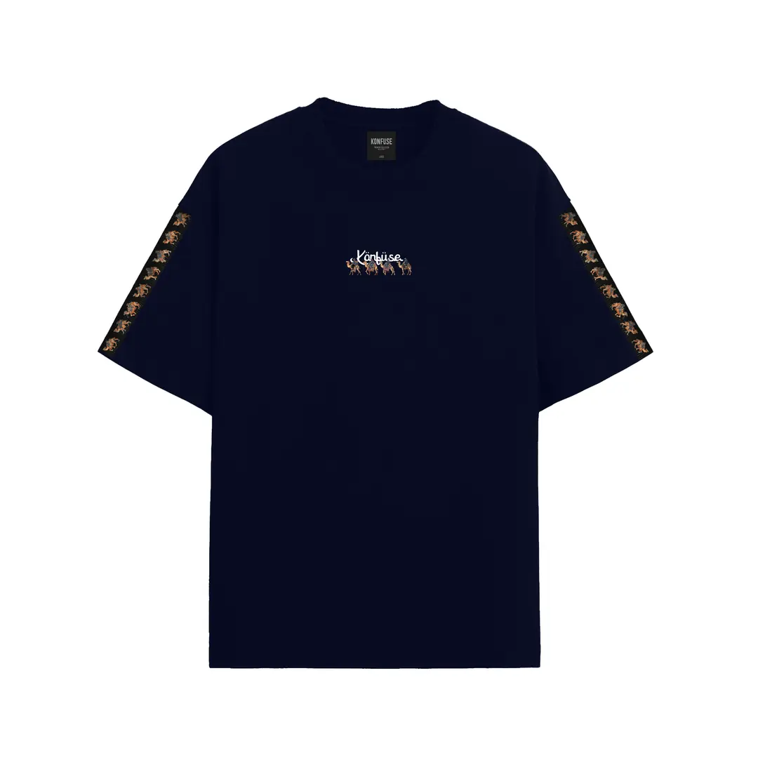 THE CARAVAN T-SHIRT LACIVERT