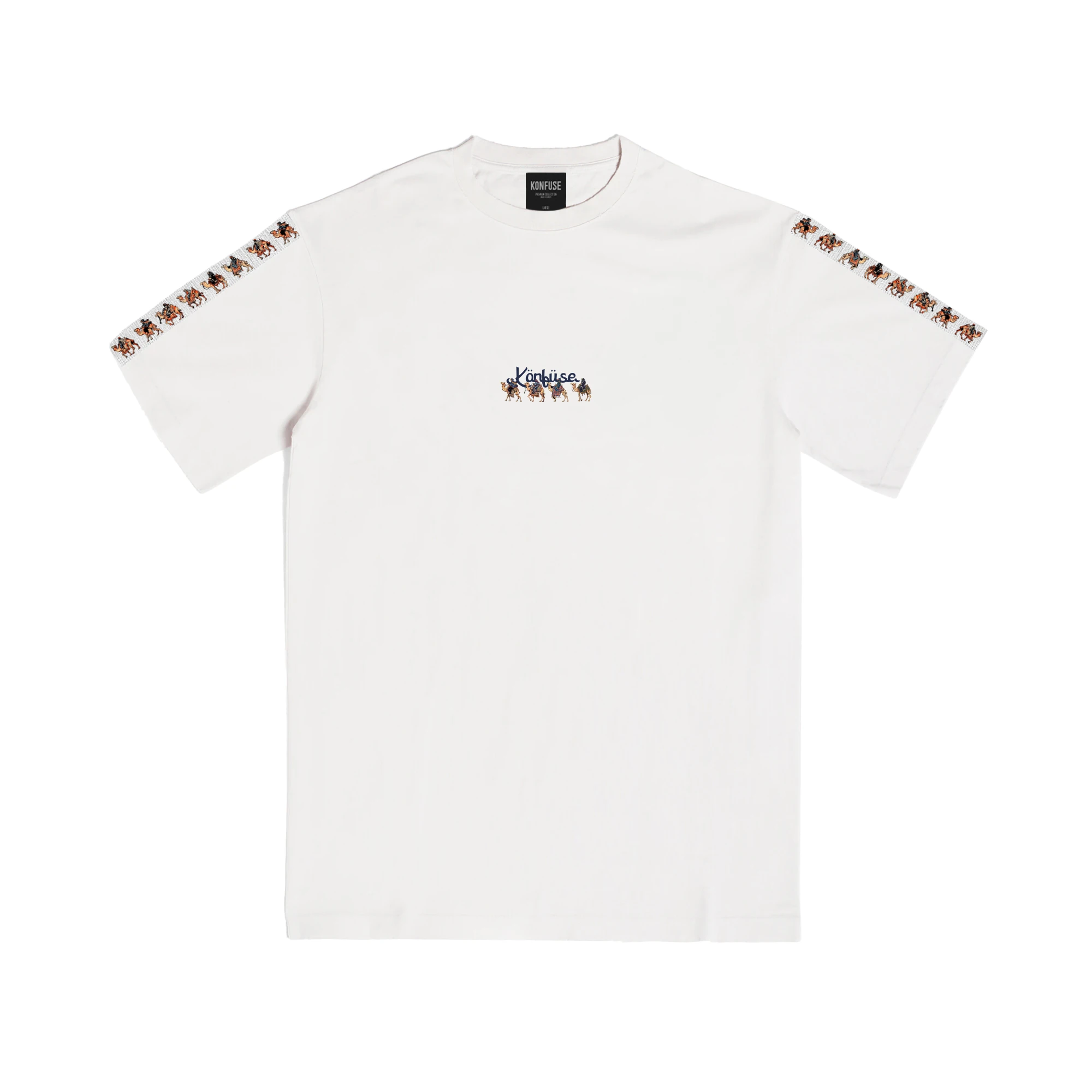 THE CARAVAN T-SHIRT BEYAZ