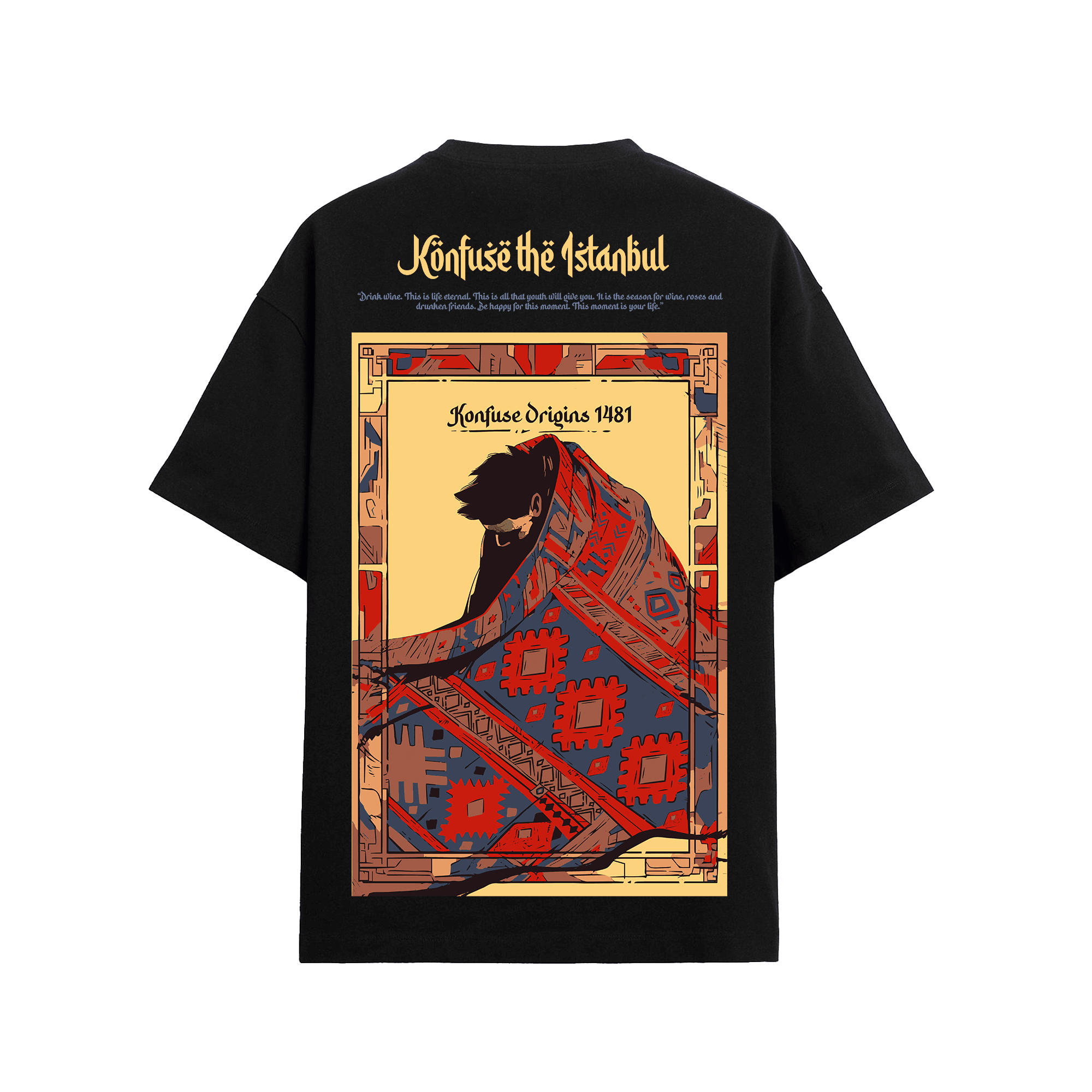 THE ISTANBUL T-SHIRT SİYAH