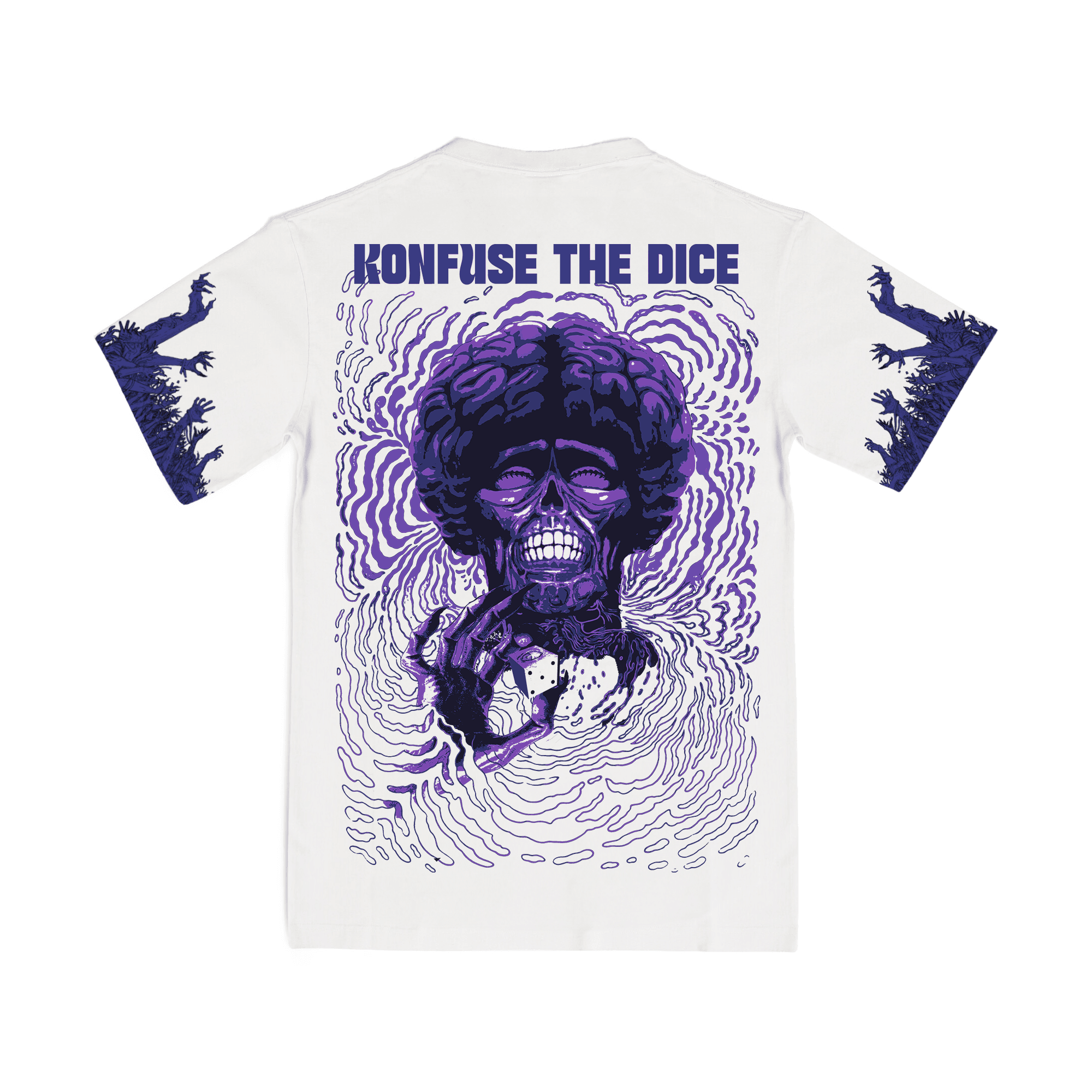 THE DICE T-SHIRT BEYAZ