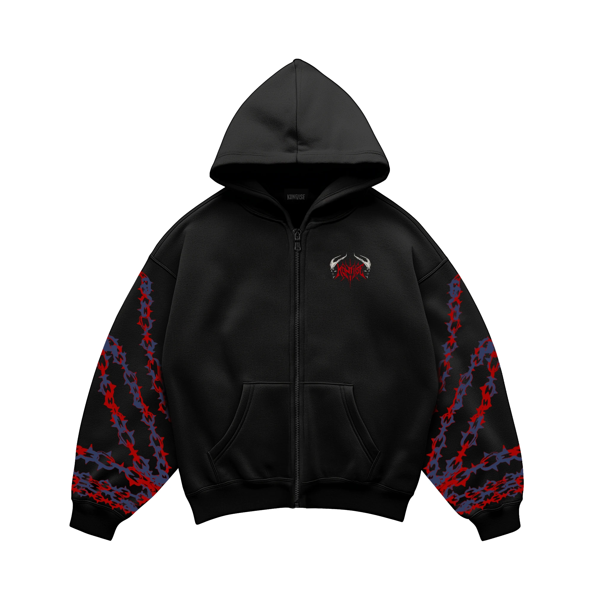THE CHAIN ZIP HOODIE