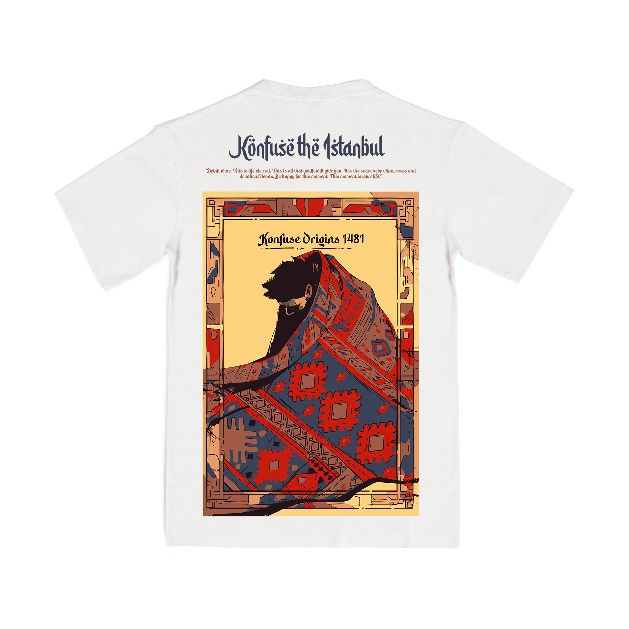 THE ISTANBUL T-SHIRT BEYAZ