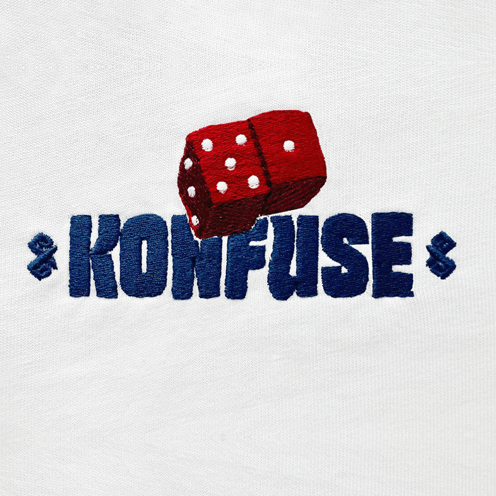 THE DICE T-SHIRT BEYAZ