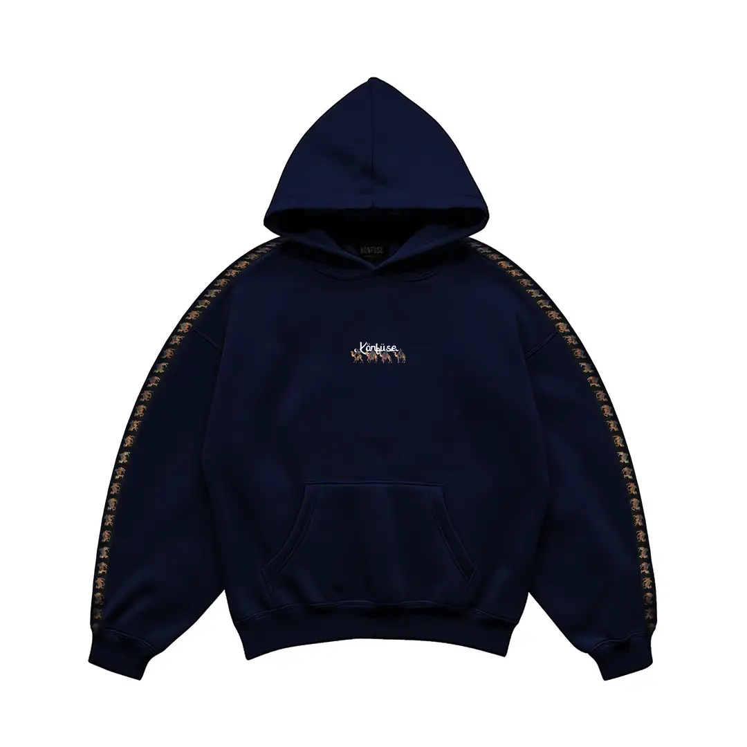 THE CARAVAN HOODIE LACIVERT