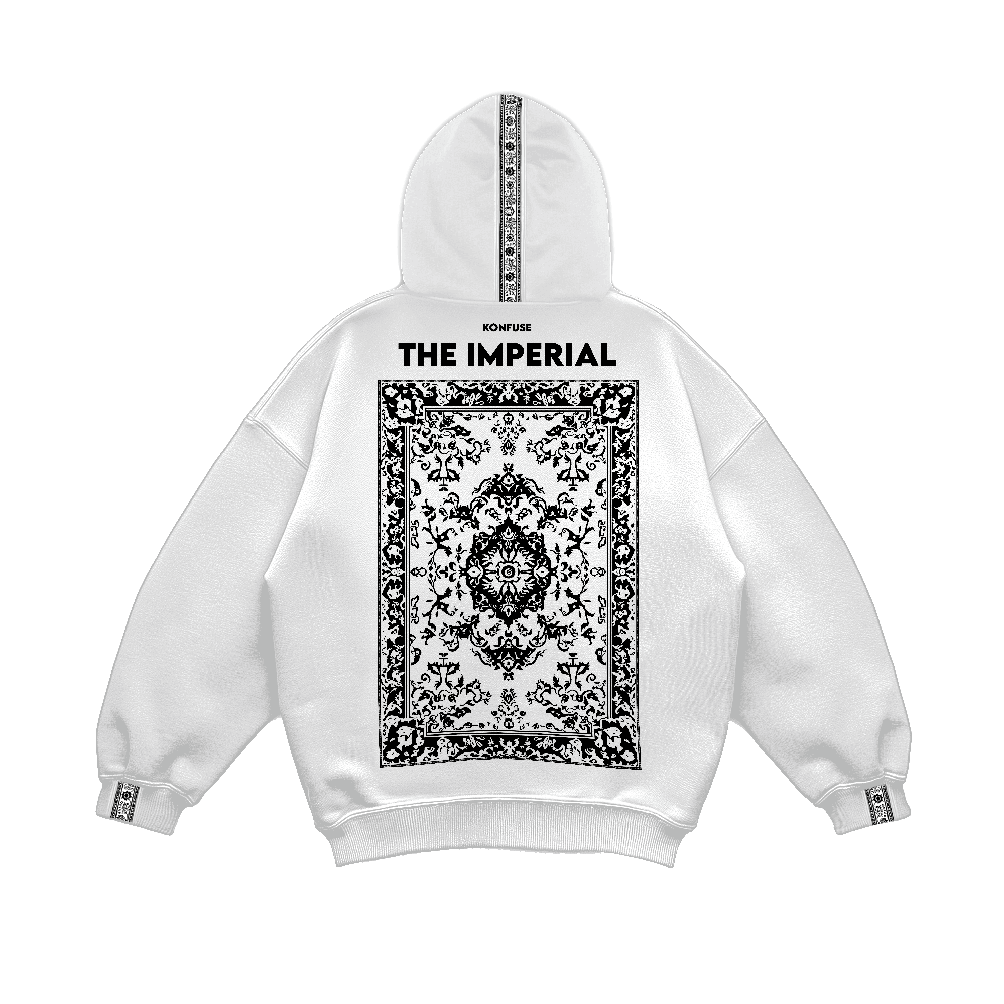 THE IMPERIAL HOODIE-BEYAZ