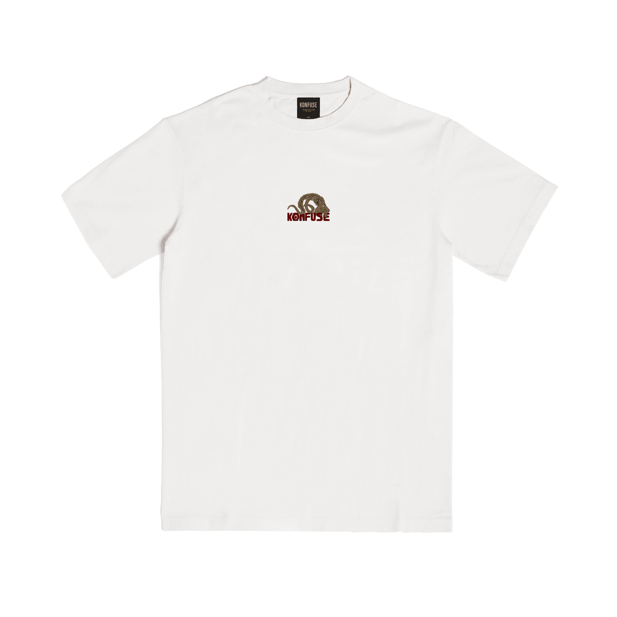 THE WILD GOAT T-SHIRT BEYAZ