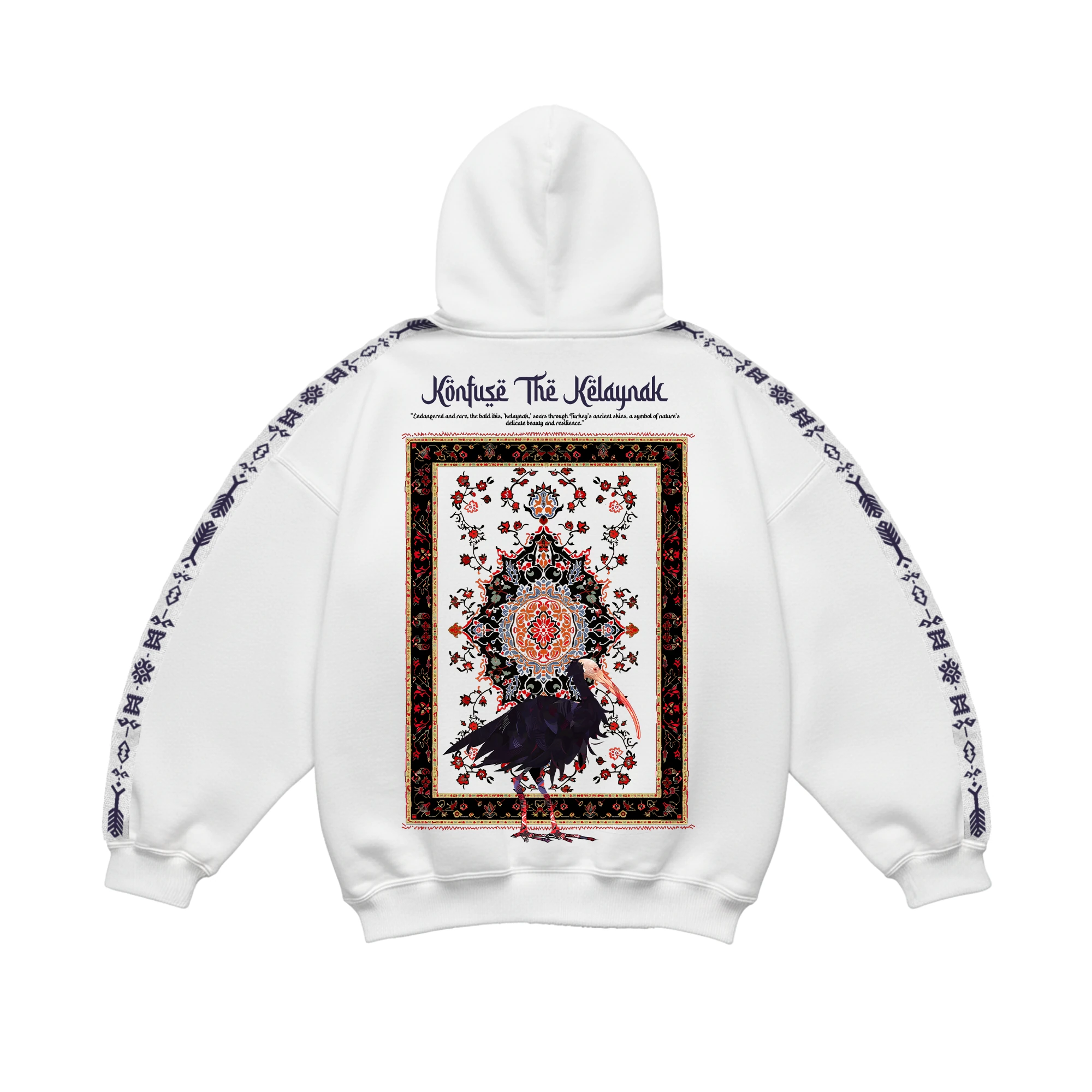 THE KELAYNAK HOODIE BEYAZ