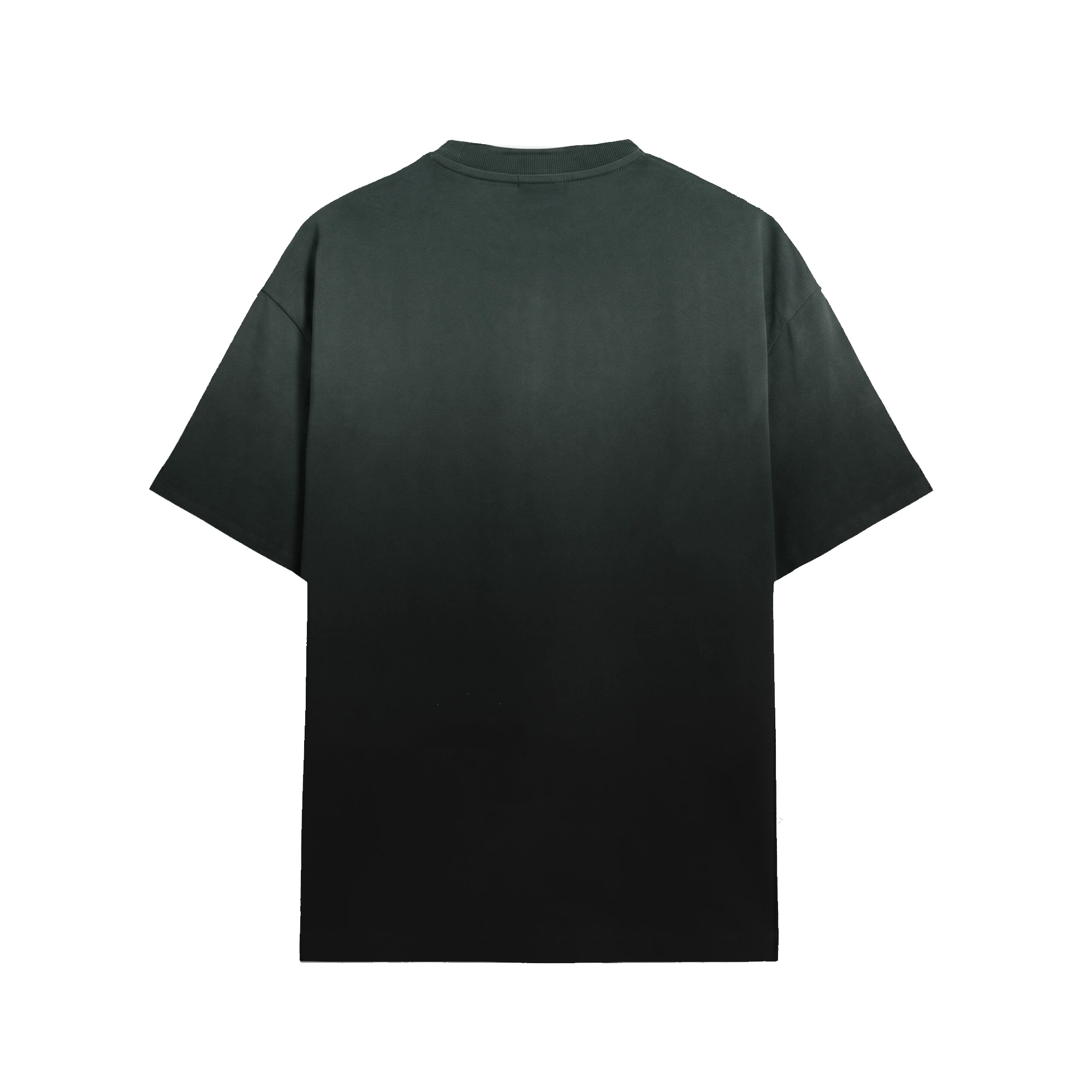 BASIC GREEN WASHED T-SHIRT