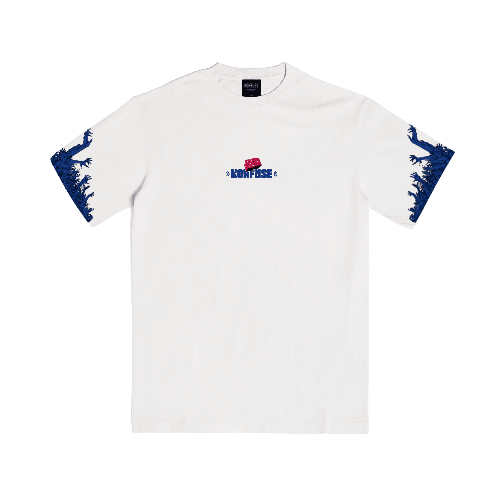 THE DICE T-SHIRT BEYAZ