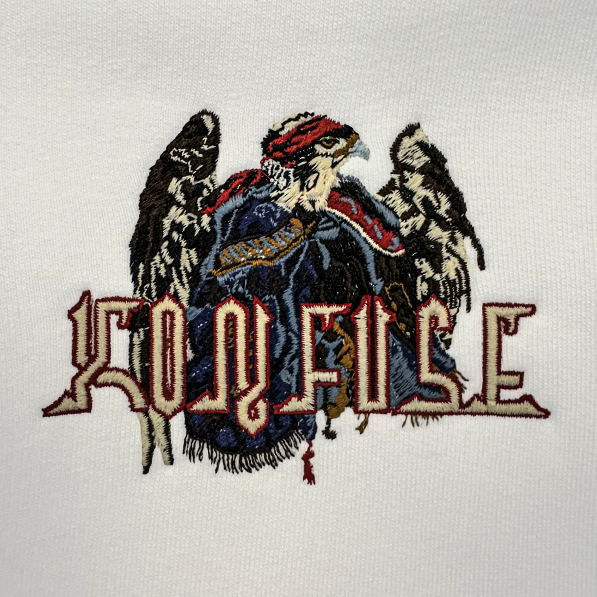 THE BAZAAR ZIP HOODIE BEYAZ