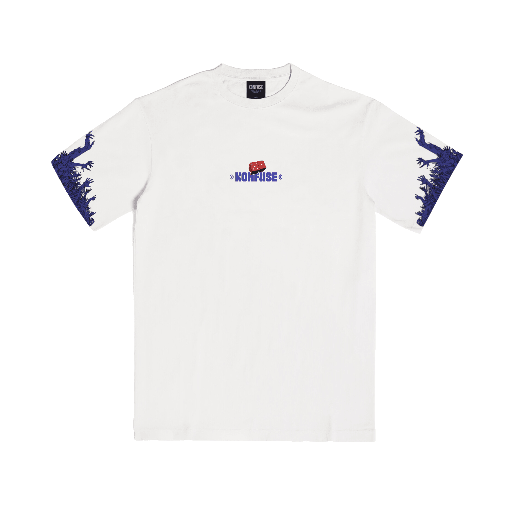 THE DICE T-SHIRT BEYAZ
