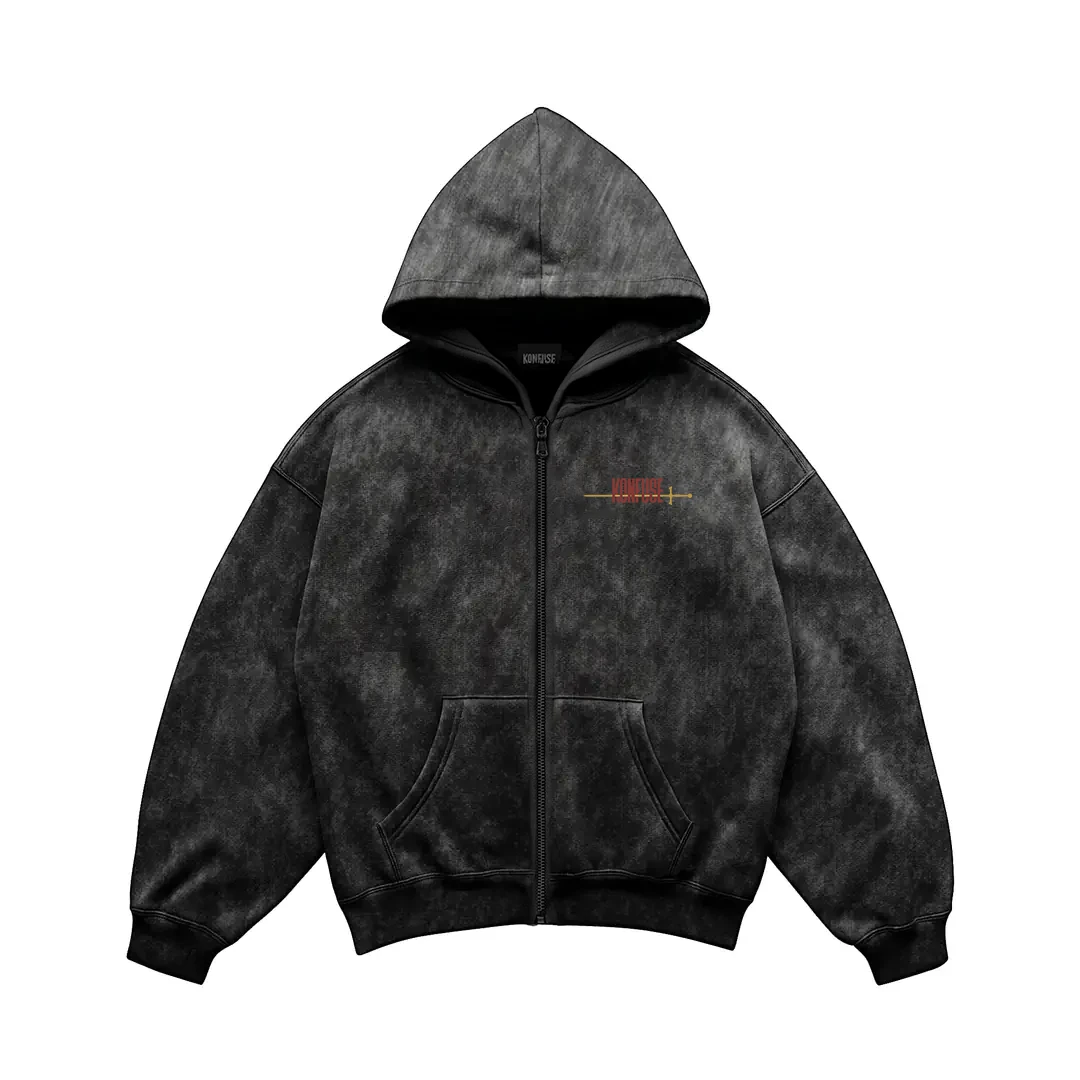 THE YELBEGEN YIKAMALI ZIP HOODIE