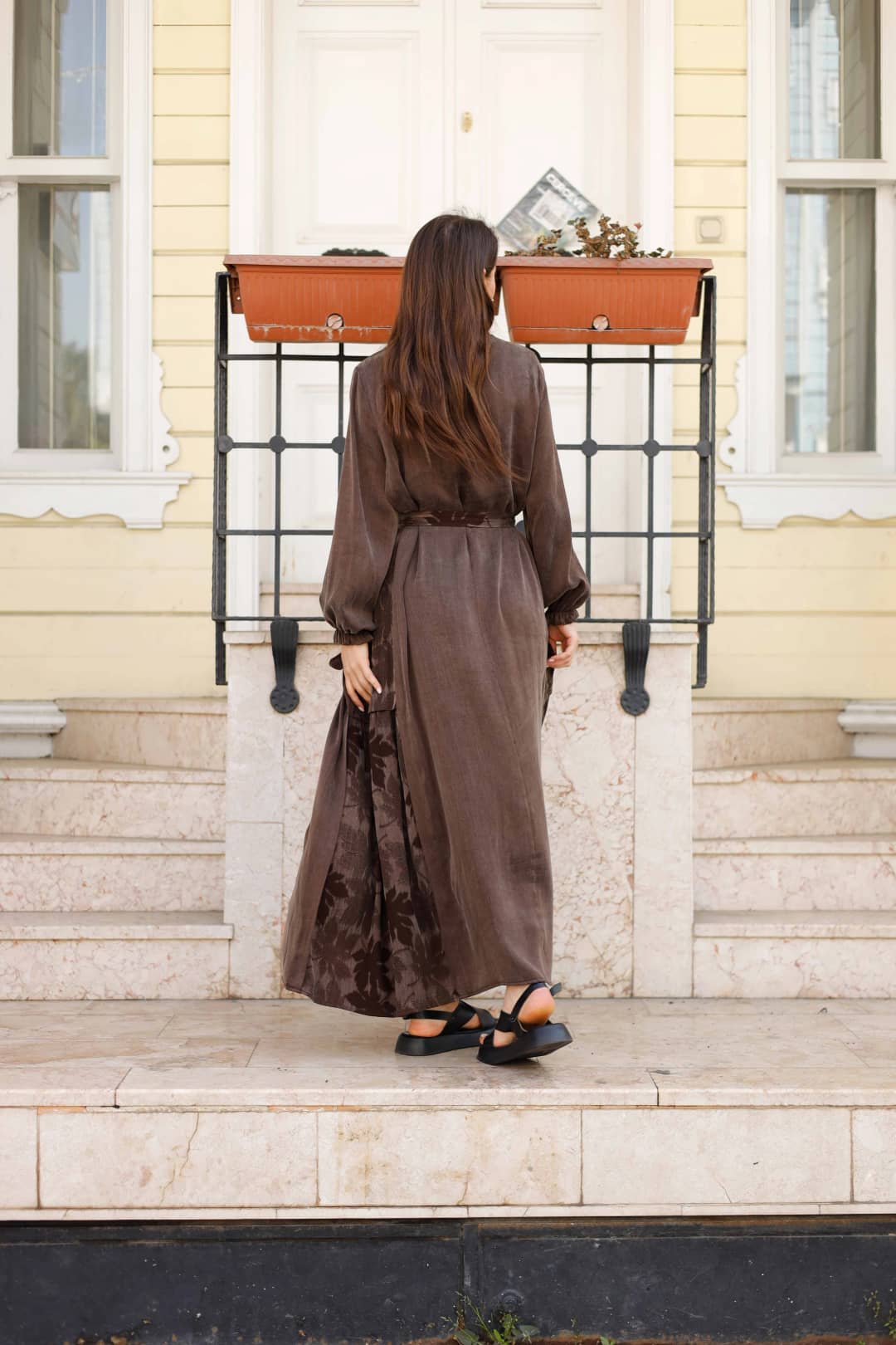 ワンピース WIRROW cupra cotton crew neck dress img-6969.webp