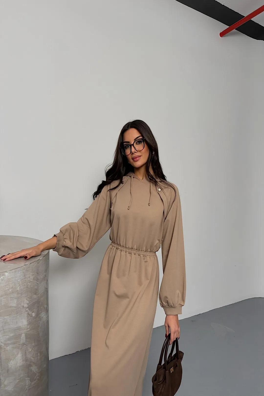 الجملة اللباس مقنعين النسيج موضوع مع الخصر مطاطا - فيزون 