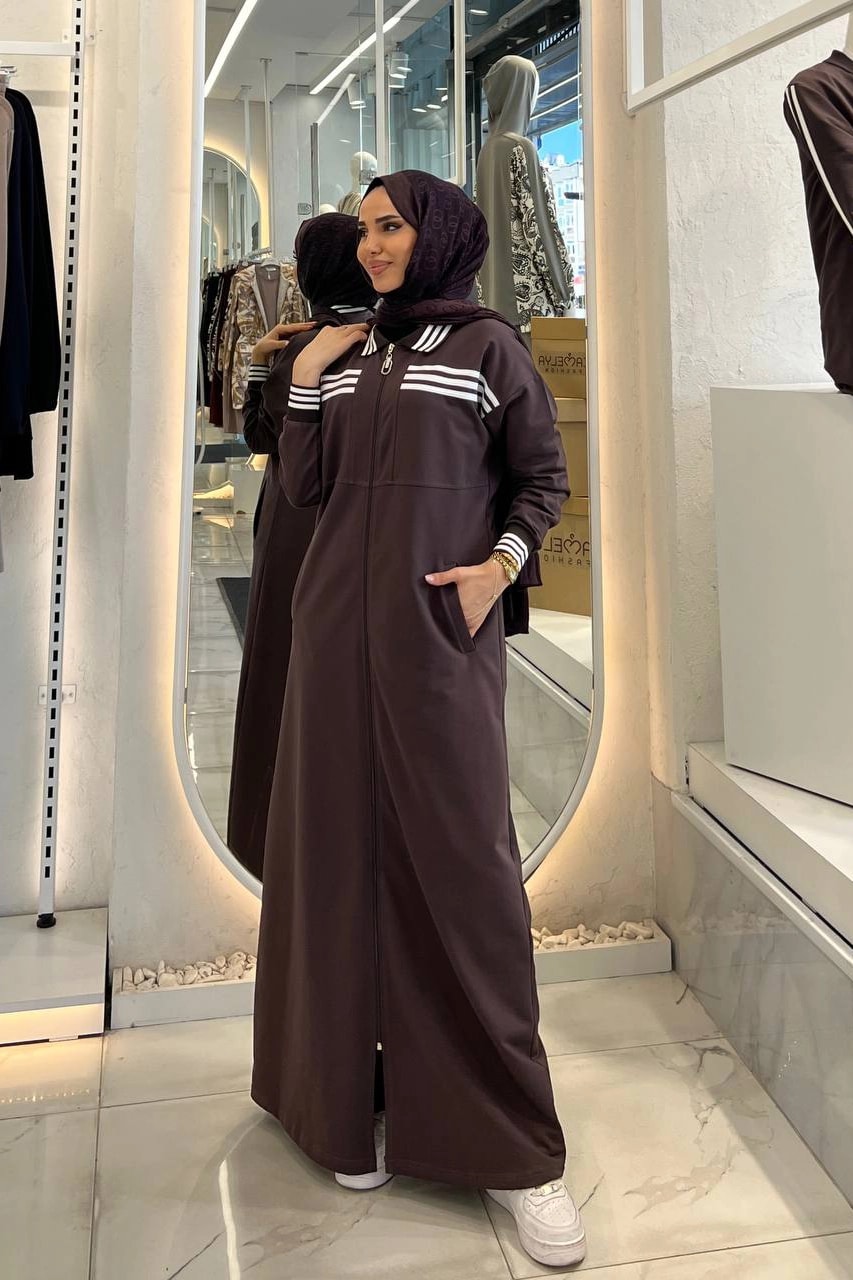 Toptan İki İplik Kumaş Şerit Detaylı Battal Beden Elbise