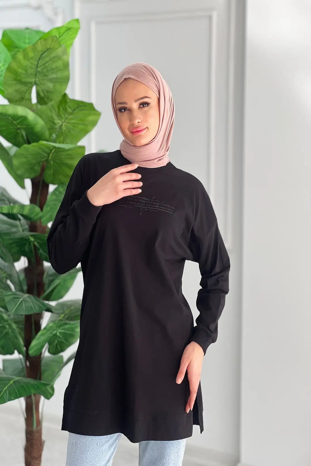 Toptan İki İplik Kumaş Tunik