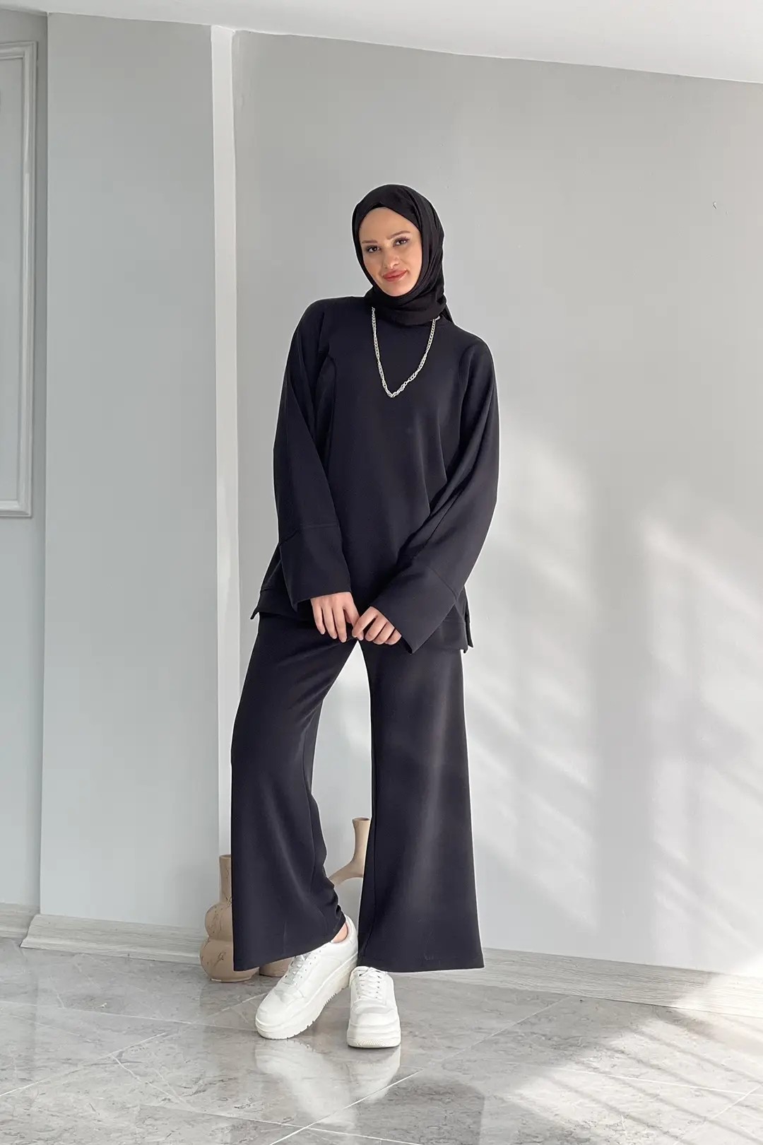 بالجملة بنطلون يومي من قماش أوشو
