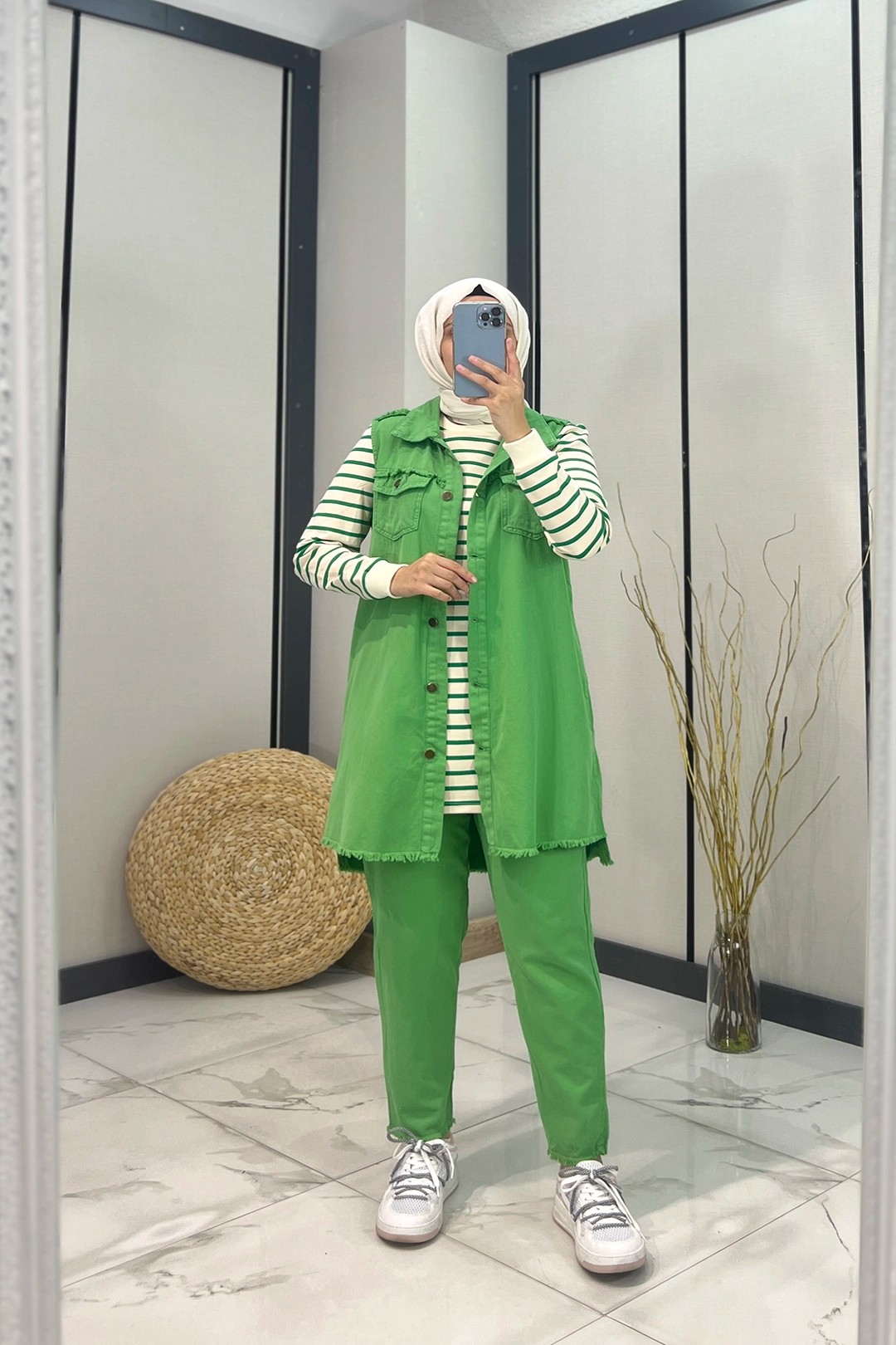 B. Green