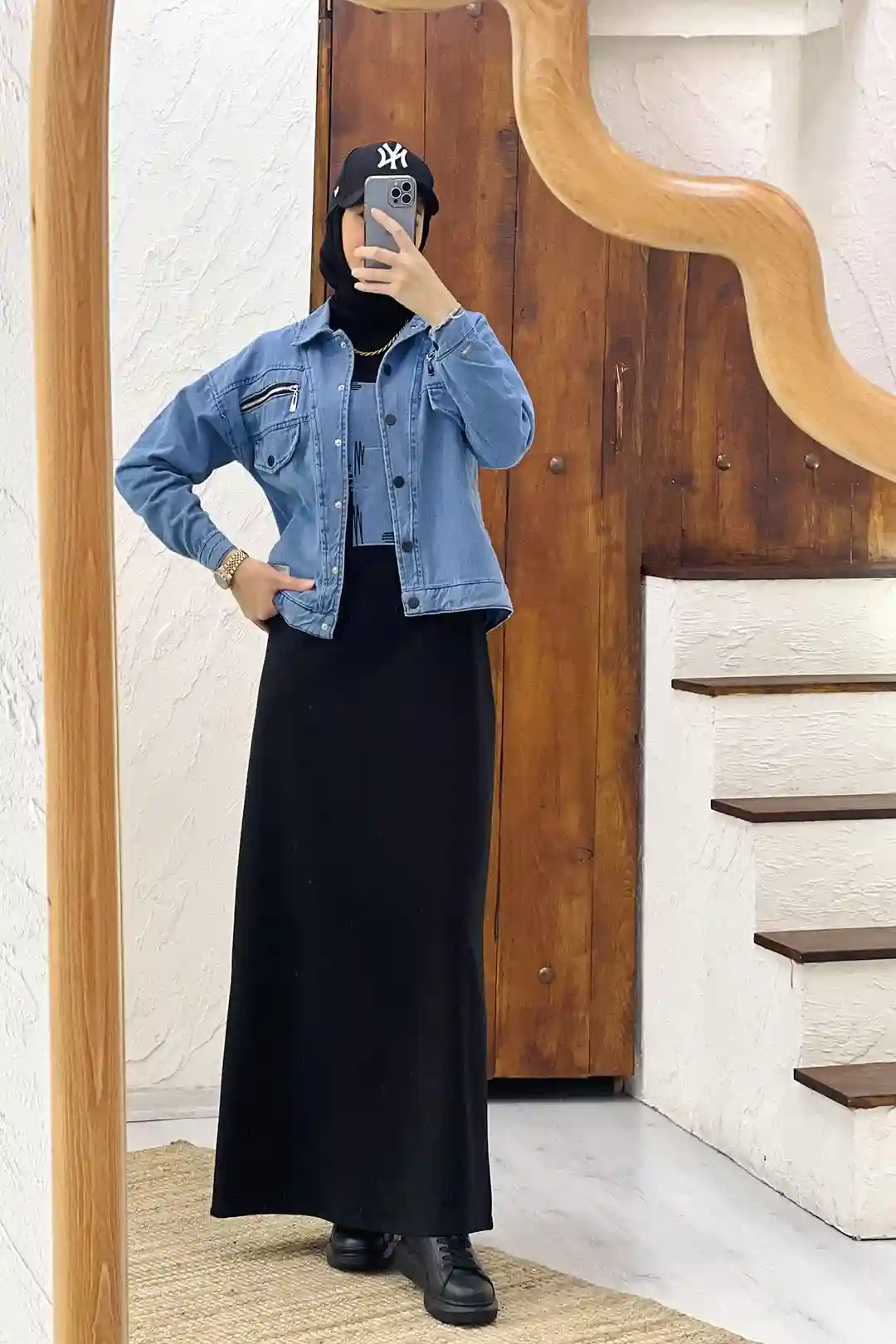 Wholesale Two-Thread Denim Jacket Plus Size Dress Wholesale Women's  Clothing