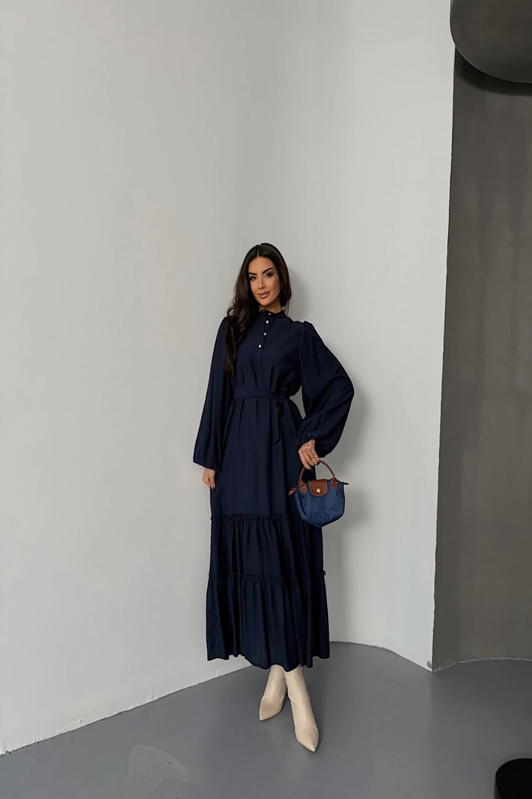 white shirt linen dress Shirt linen dress main image 0