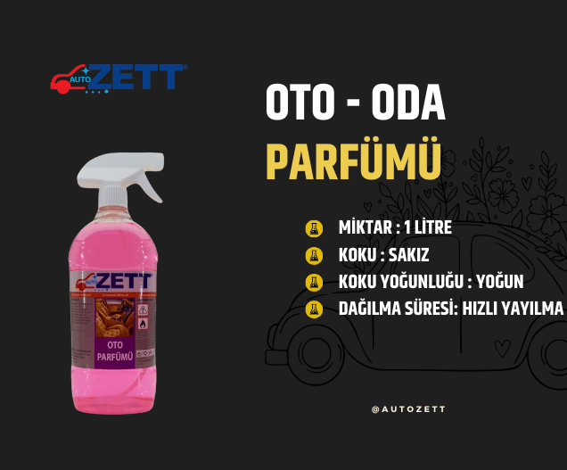 Oto Parfümü - Sakız (1 Litre)