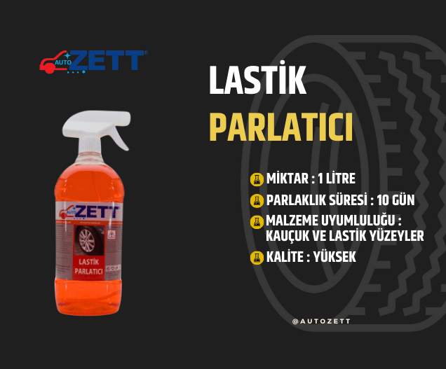 Lastik Parlatıcı 1 Litre