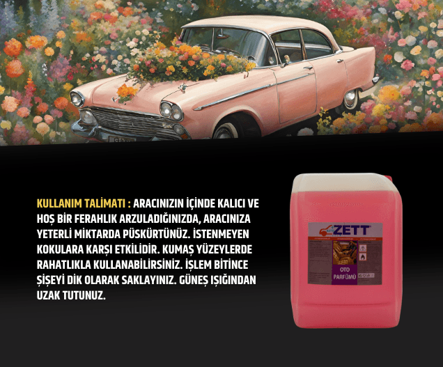 Oto Parfümü - Sakız  (5 Litre)