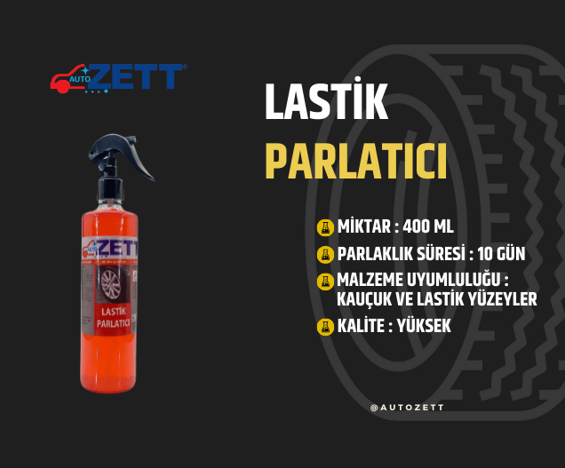 Lastik Parlatıcı (400 ml)