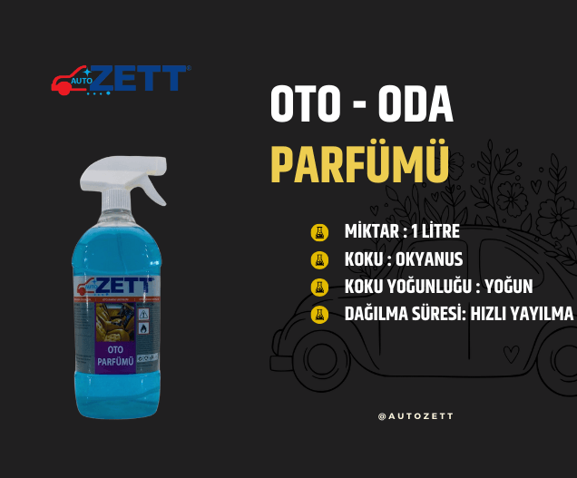 Oto Parfümü - Okyanus (1 Litre)