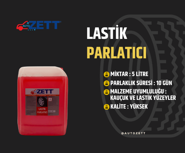 Lastik Parlatıcı 5 Litre