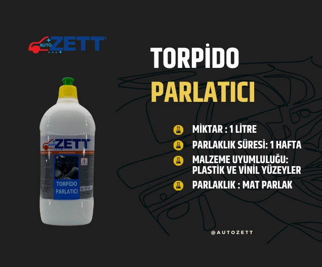 Mat Torpido Parlatıcı 1 Litre