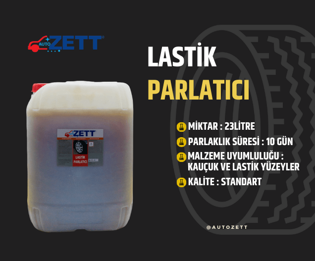 Lastik Parlatıcı Eko 23 Litre