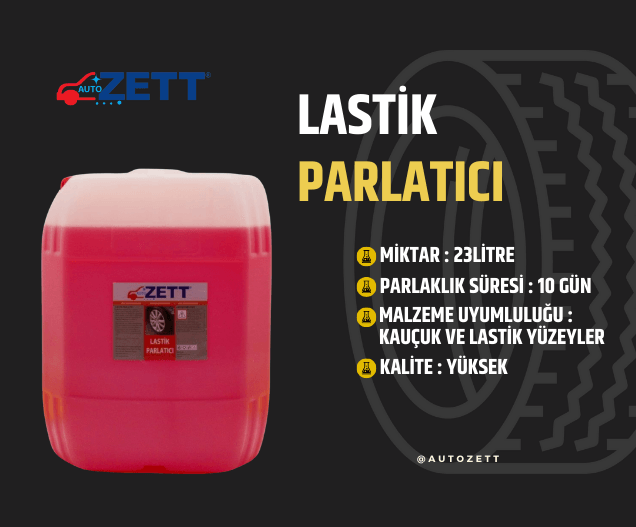 Lastik Parlatıcı 23 Litre