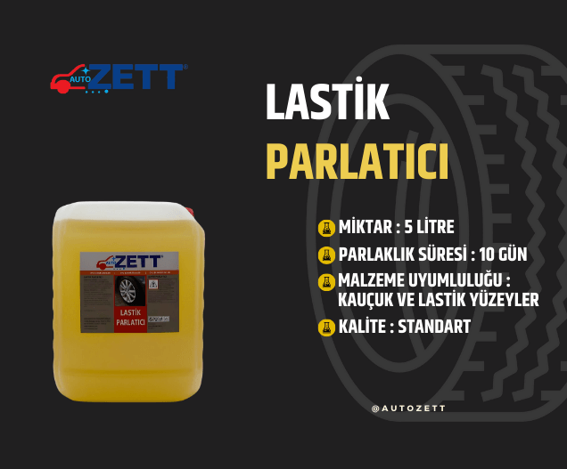 Lastik Parlatıcı Eko 5 Litre