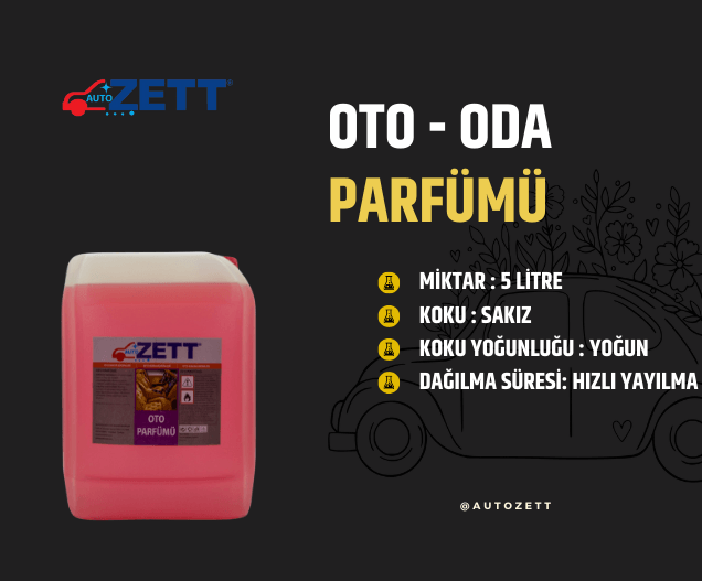 Oto Parfümü - Sakız  (5 Litre)