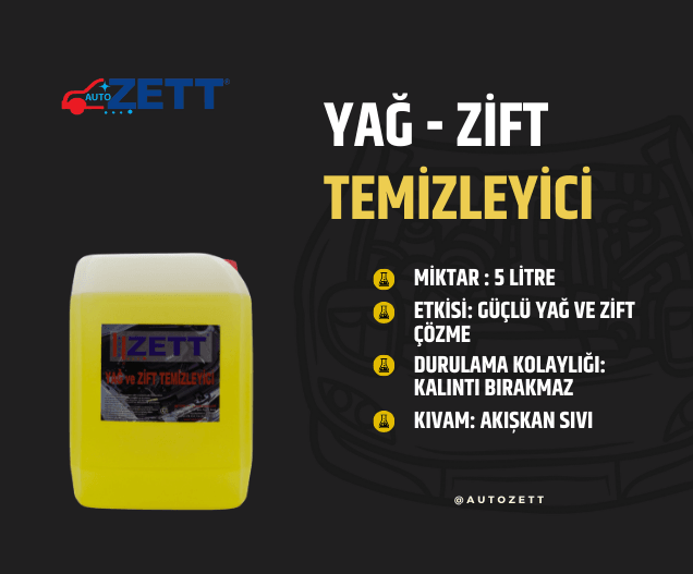 Yağ-Zift Temizleyici 5 Litre