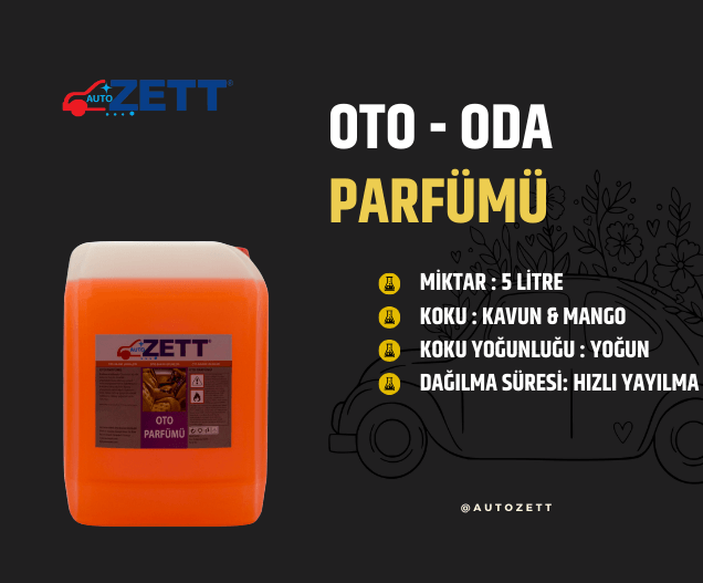 Oto Parfümü - Kavun & Mango (5 Litre)