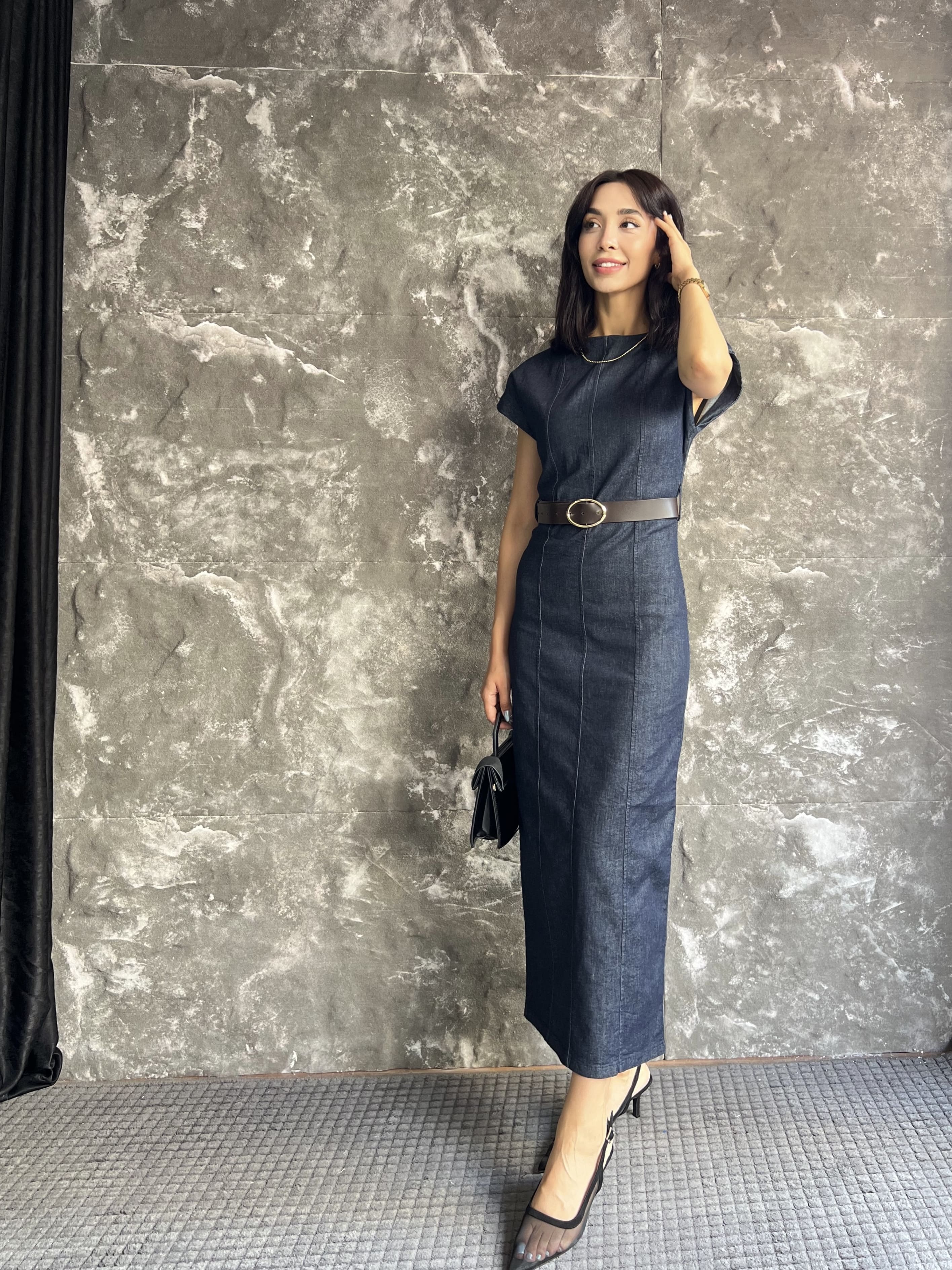 MONA PREMIUM JEAN ELBİSE