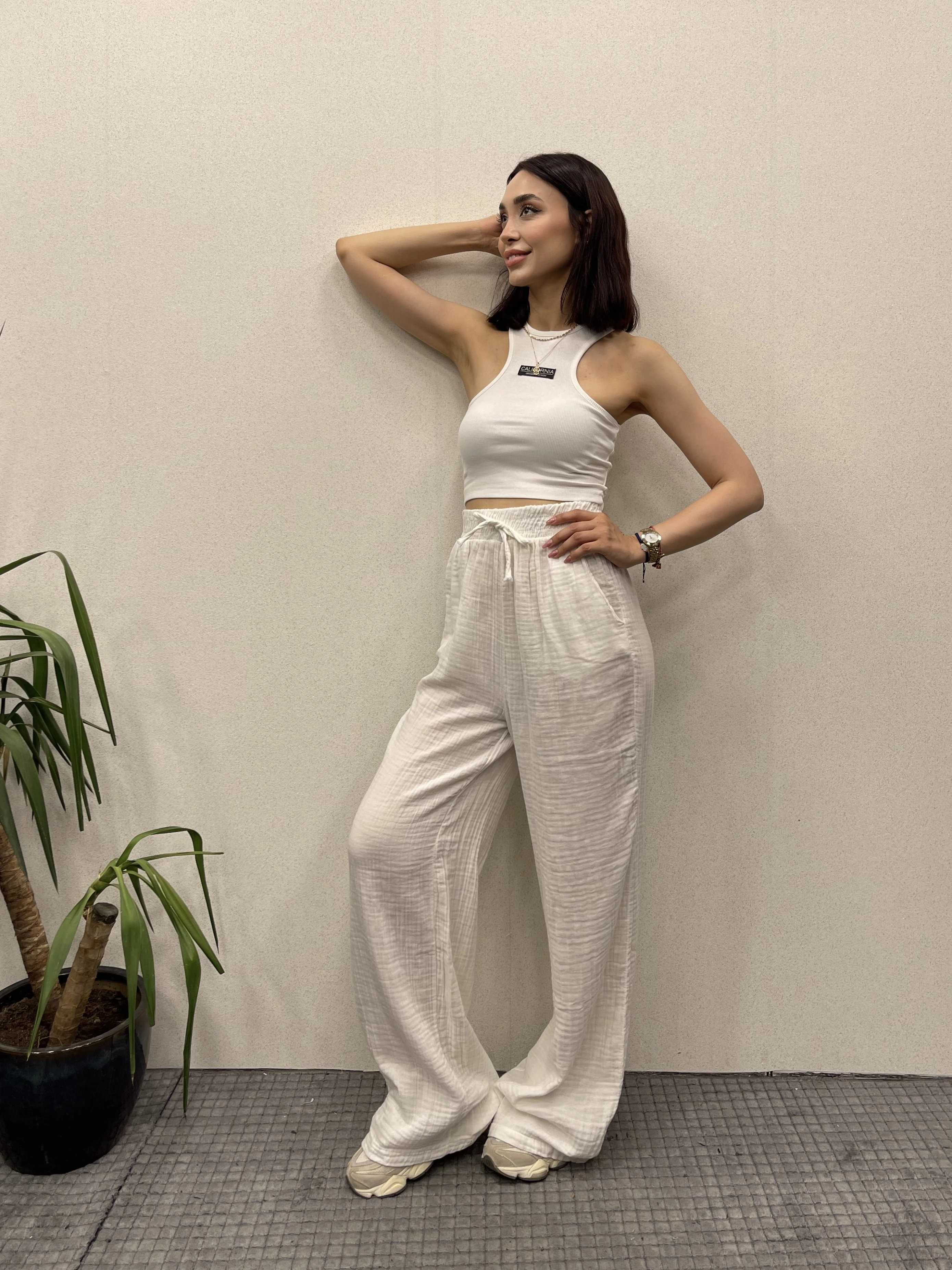 KTN MÜSLİN KUMAŞ PANTOLON