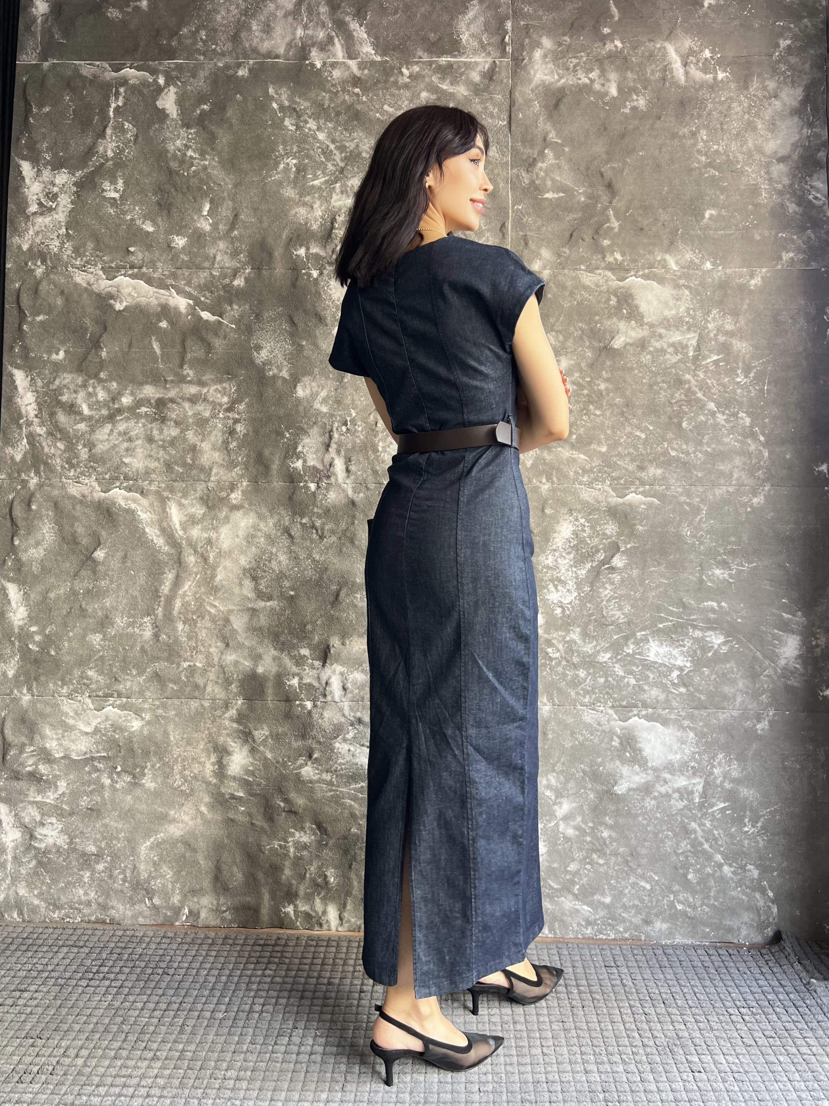 MONA PREMIUM JEAN ELBİSE
