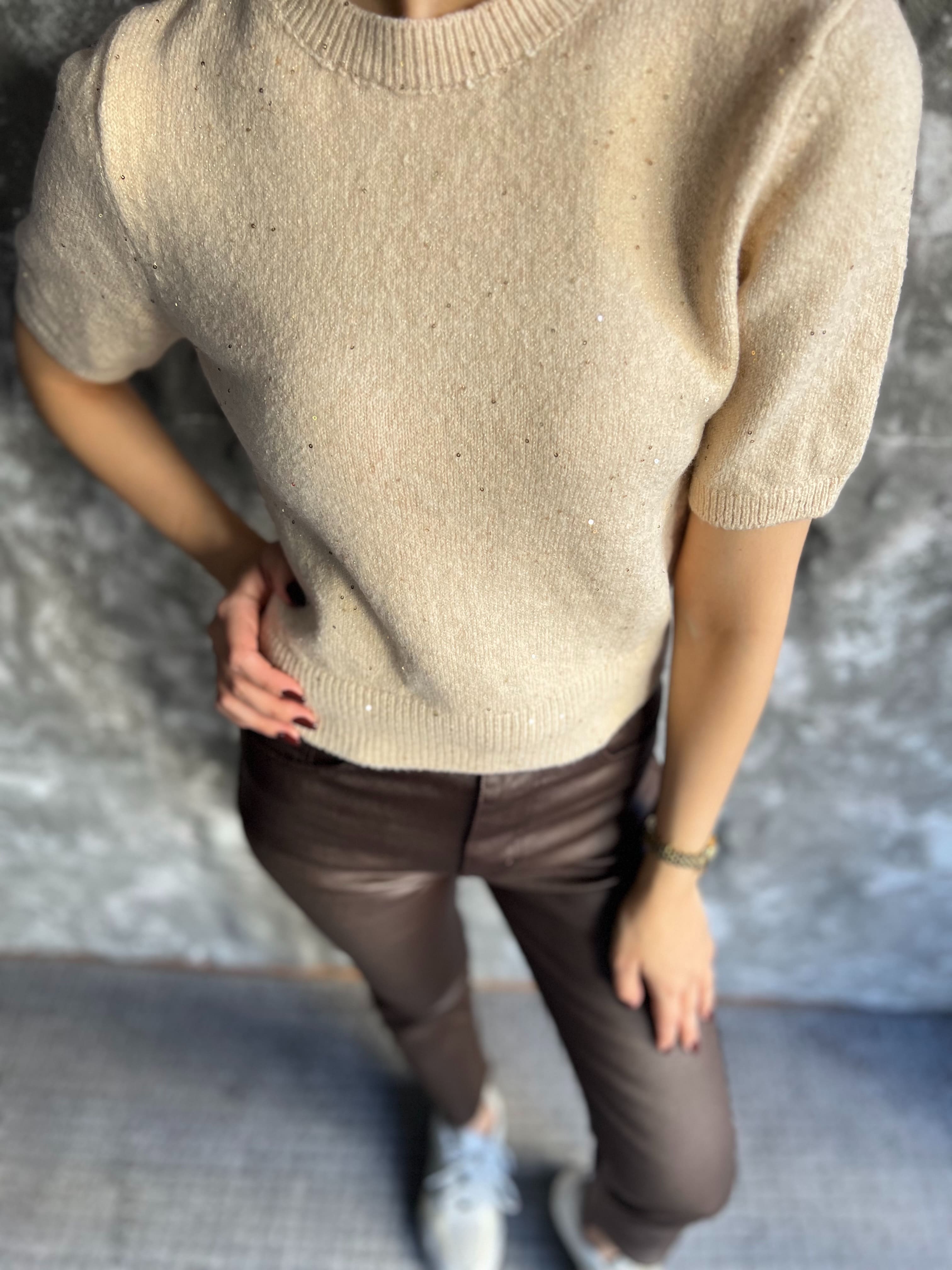 DİLVİN IŞILTILI YUMOŞ KAZAK