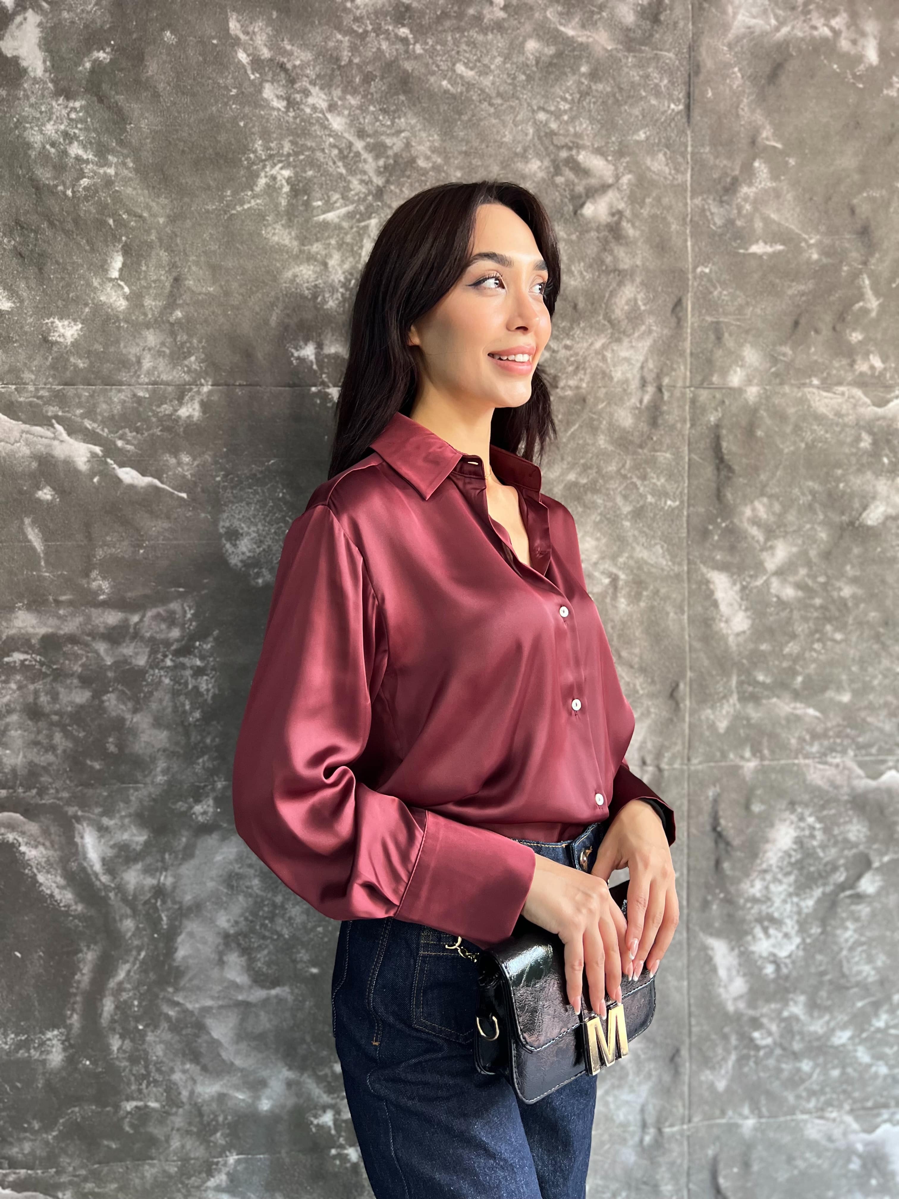 BONİTA PREMIUM İPEK SATEN GÖMLEK