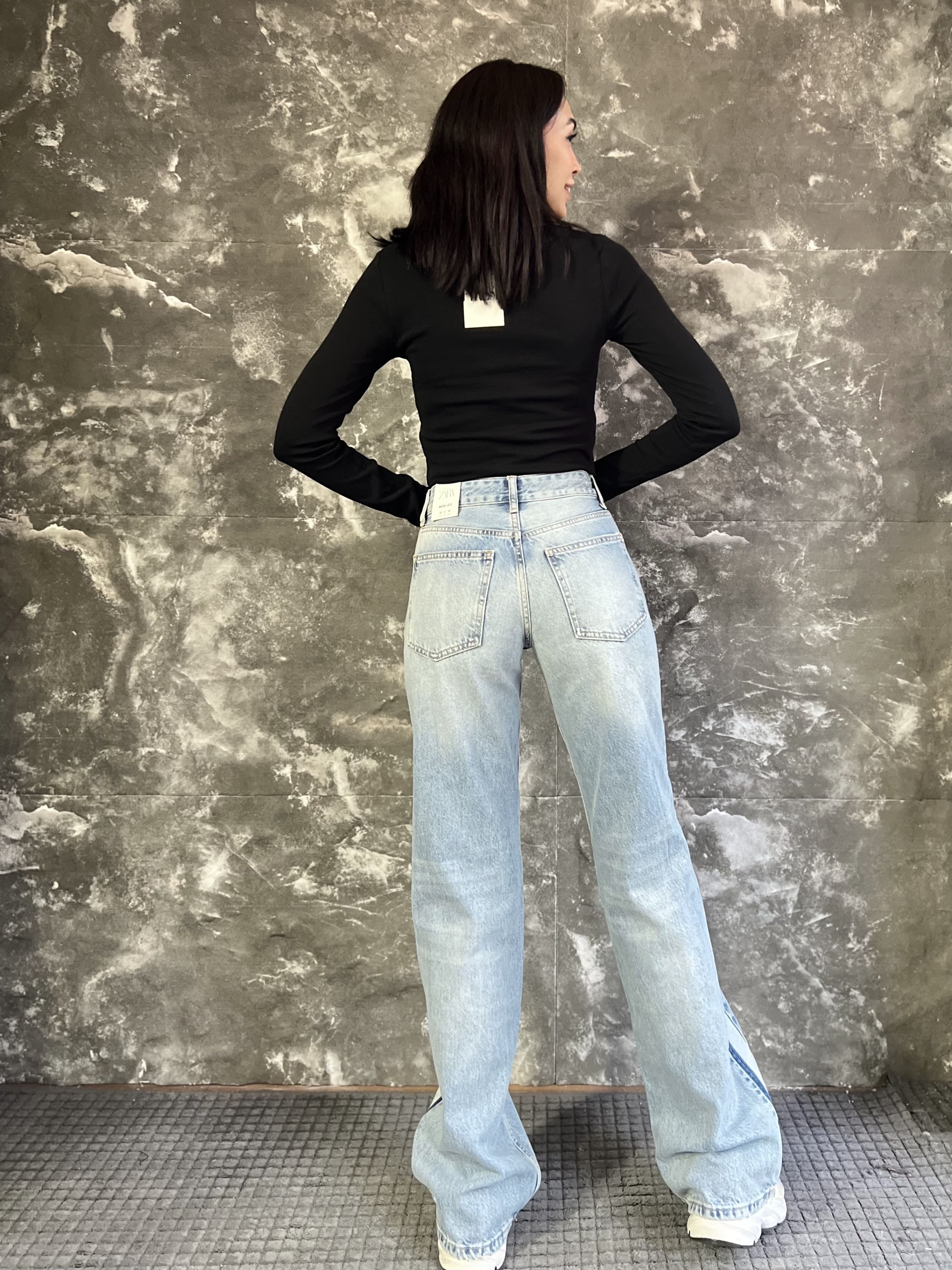 ZRA YANI ŞERİT DETAY PREMIUM JEAN