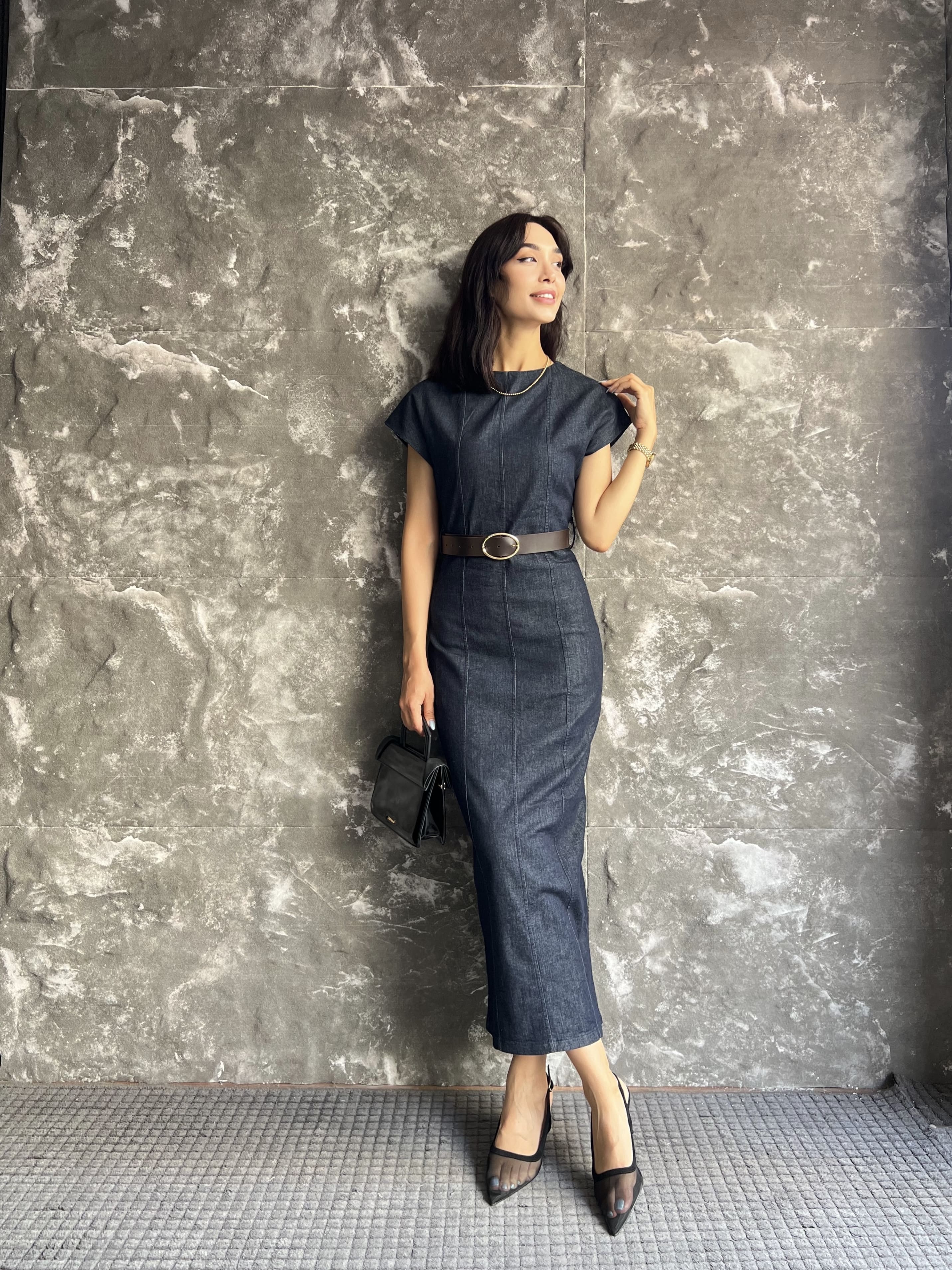 MONA PREMIUM JEAN ELBİSE