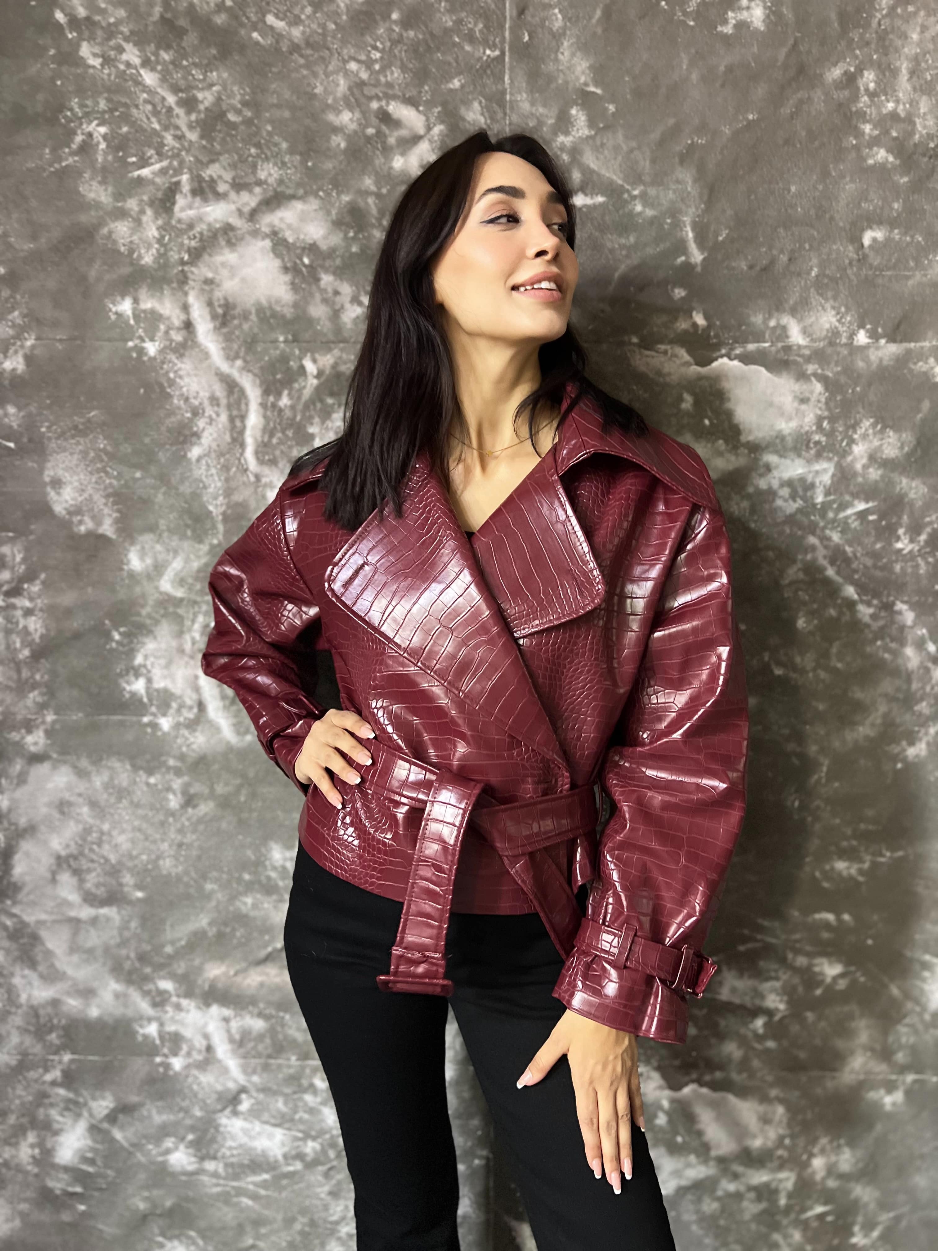 ZEBRA PREMIUM DERİ CEKET