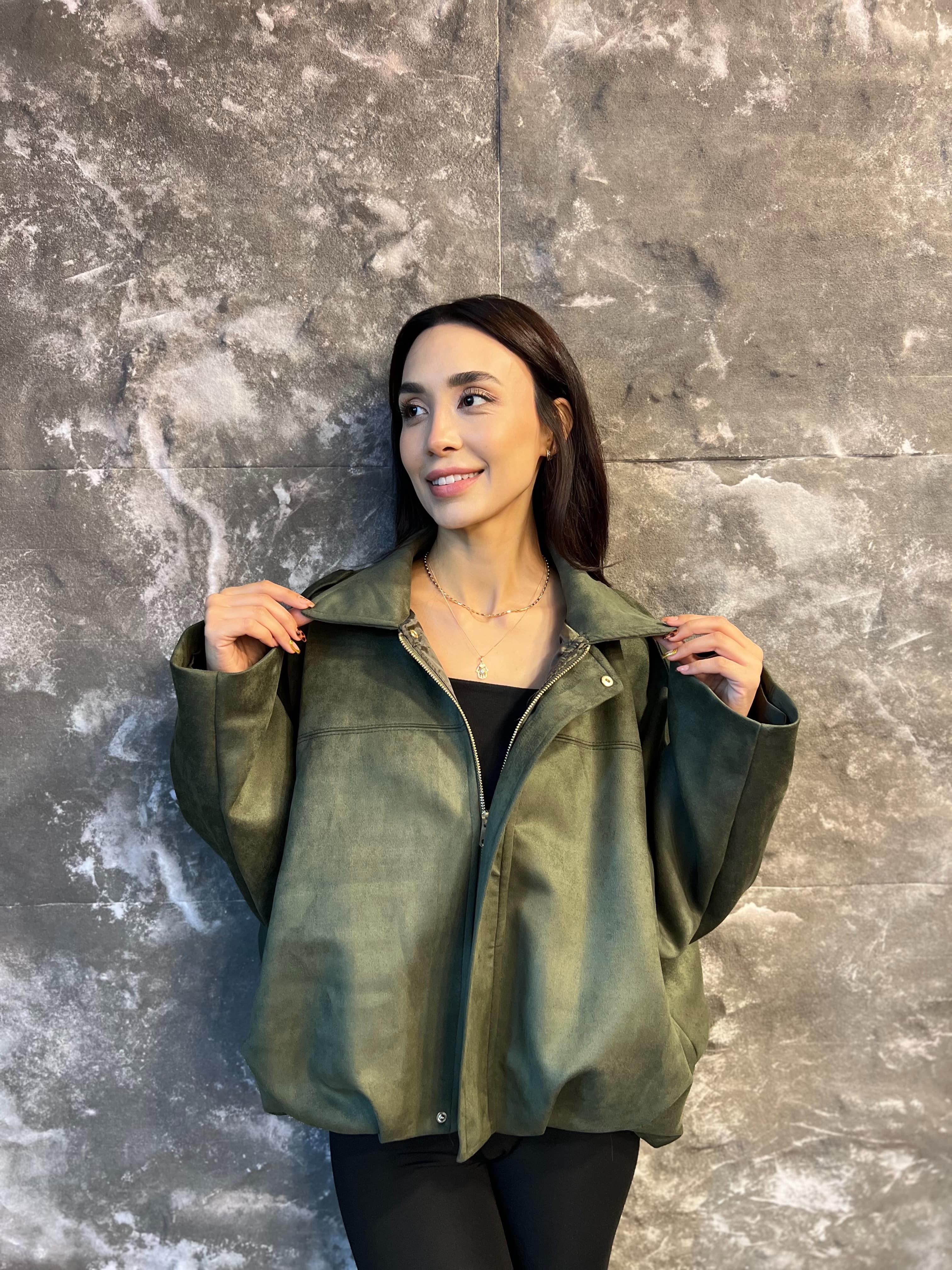 NOX PREMİUM OVERSİZE SÜET MONT