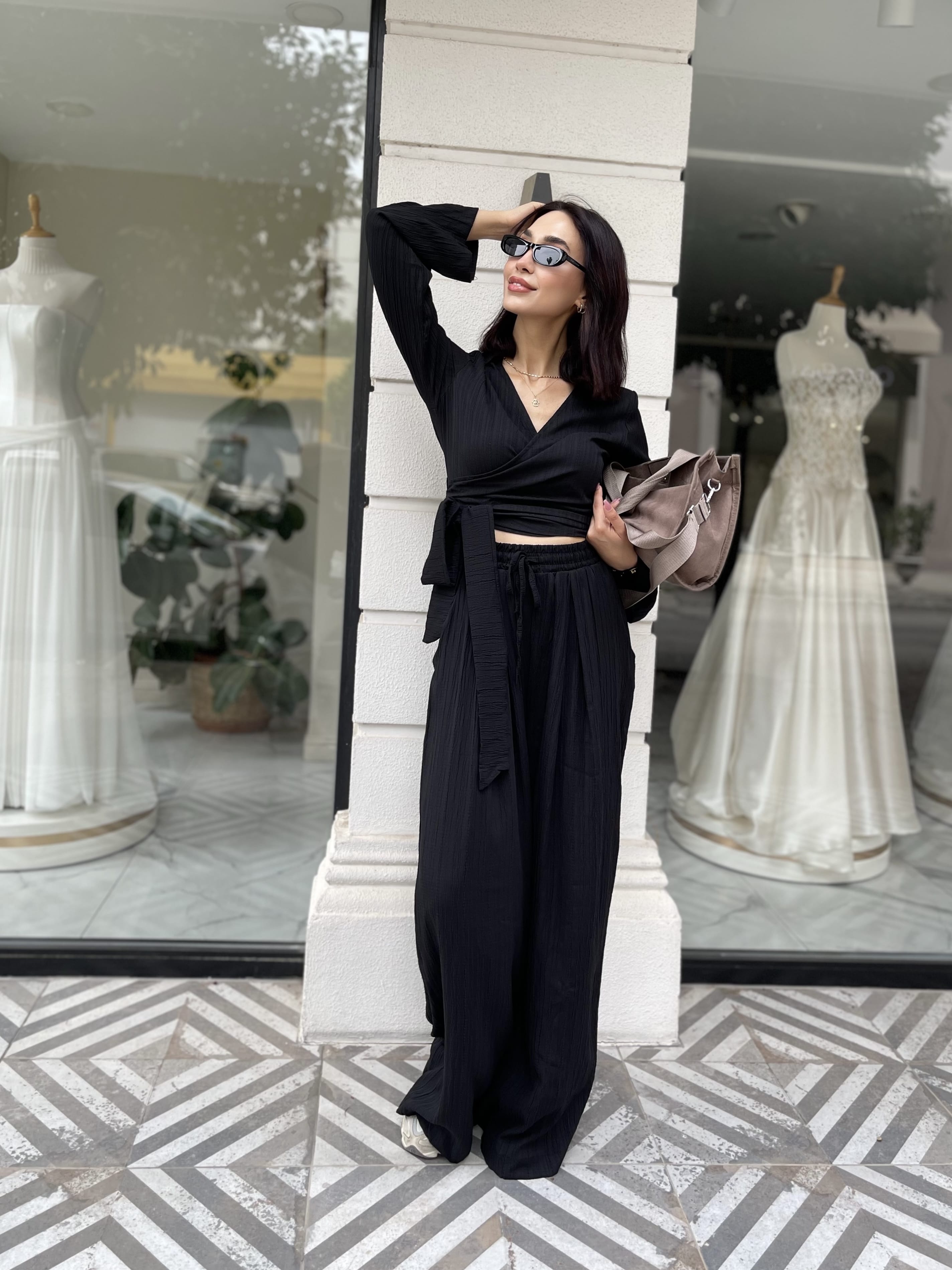 GOFRE MÜSLİN TAKIM