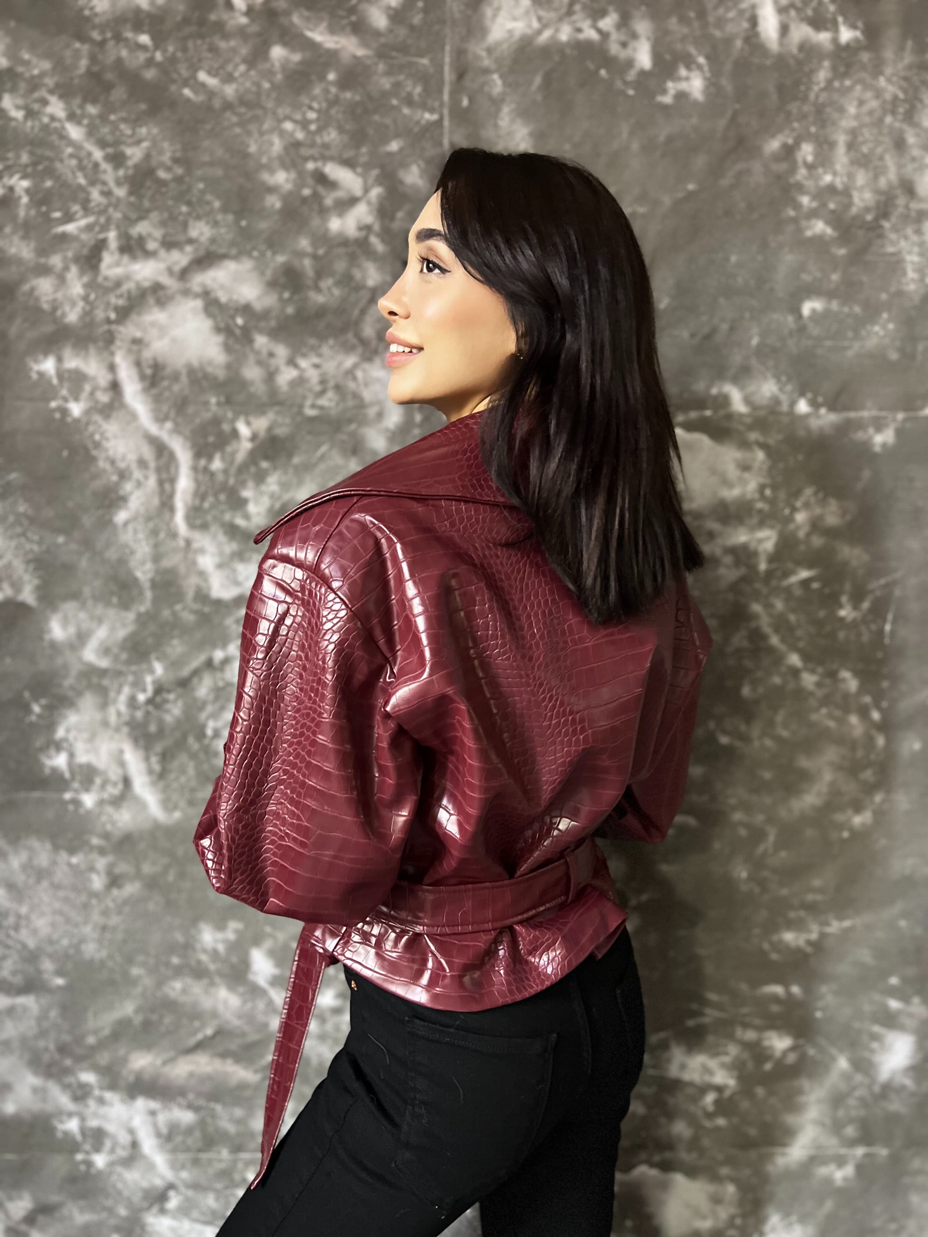 ZEBRA PREMIUM DERİ CEKET